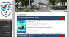 Desktop Screenshot of nangis-natation.fr